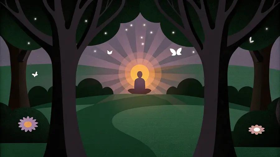 Illustration critères pour choisir son coach spirituel - méthode structurée, expérience authentique et capacités intuitives